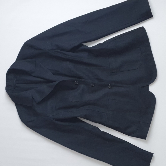 Prada 100% Wool Textured Blazer Jacket - Picture 2 of 9